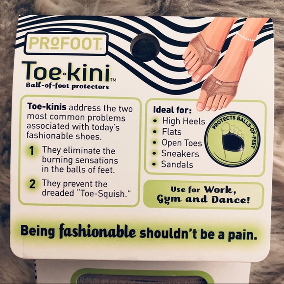 PROFOOT Toe-kini Ball of Foot Protector - Picture 6 of 7